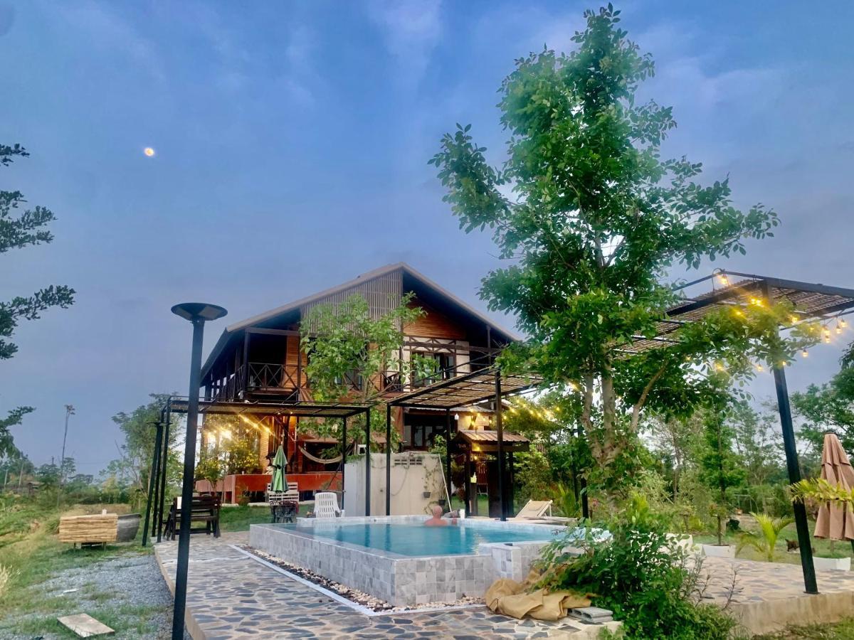 Rang Robin Farmstay With Swimming Pool Ban Wang Muang Εξωτερικό φωτογραφία